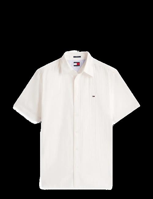 Tommy Jeans | Seersucker Shirt Ss | L