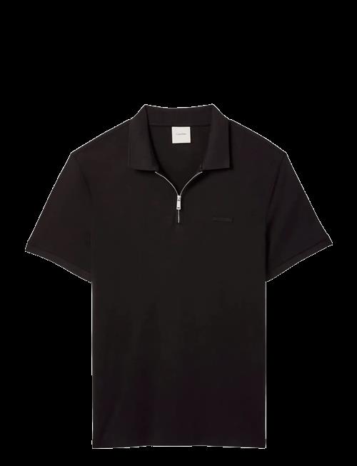 Calvin Klein | Ss Slim Supima Zip Polo | L
