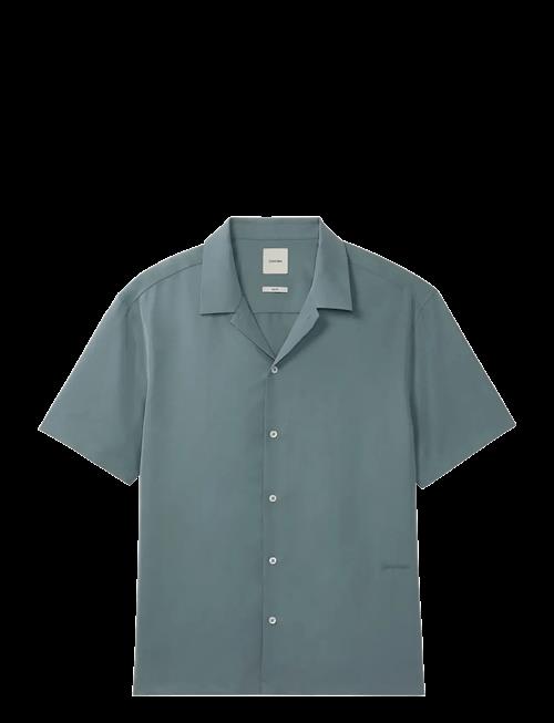 Calvin Klein | Ss Camp Collar Drapey Lyocell Ea | XL