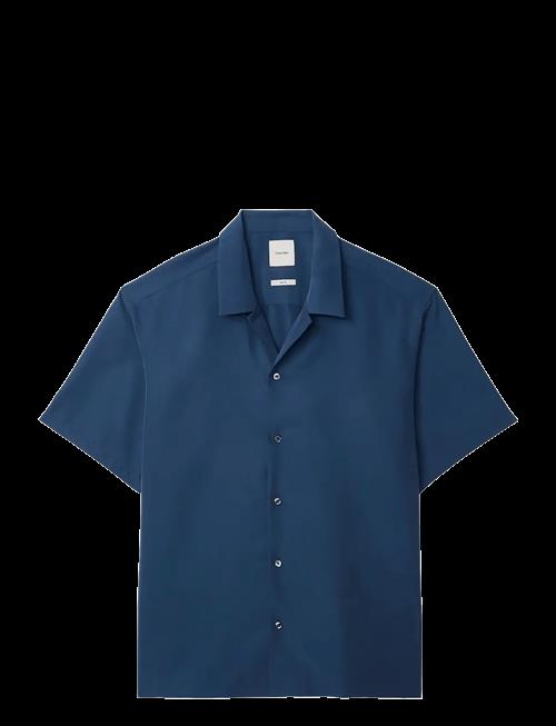 Calvin Klein | Ss Camp Collar Drapey Lyocell Ea | XXL