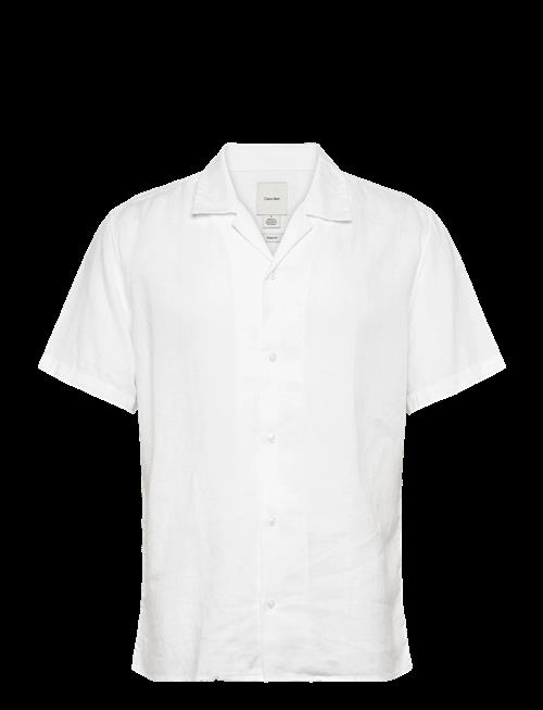 Calvin Klein | Ss Camp Collar Solid Linen Class | XXL
