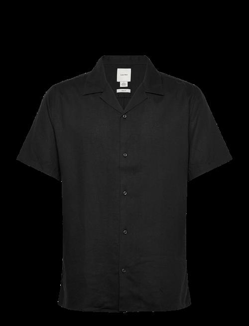 Calvin Klein | Ss Camp Collar Solid Linen Class | M