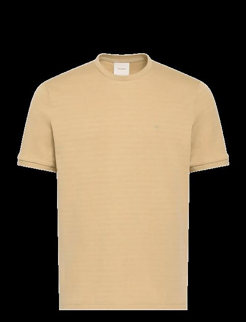 Calvin Klein | Ss Tonal Stripe Crewnk Tee | XS