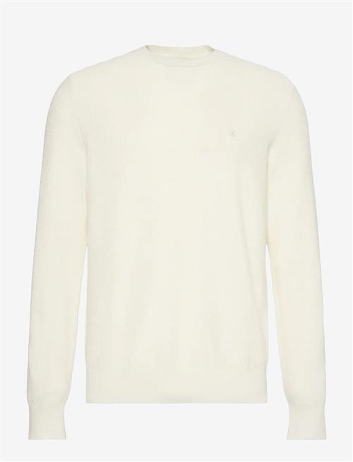 Calvin Klein | Ls Textured Cotton Crewnk Sweate | M