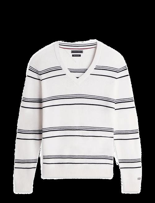 Tommy Hilfiger | Dc Striped V-Neck | L