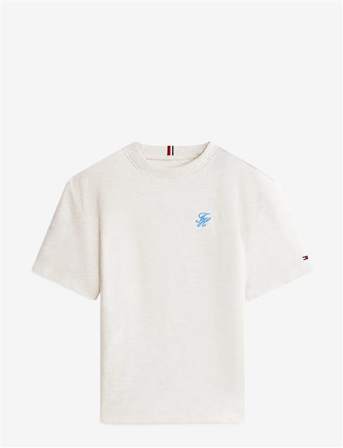 Tommy Hilfiger | Th Script Jersey Twill T-Shirt | 128