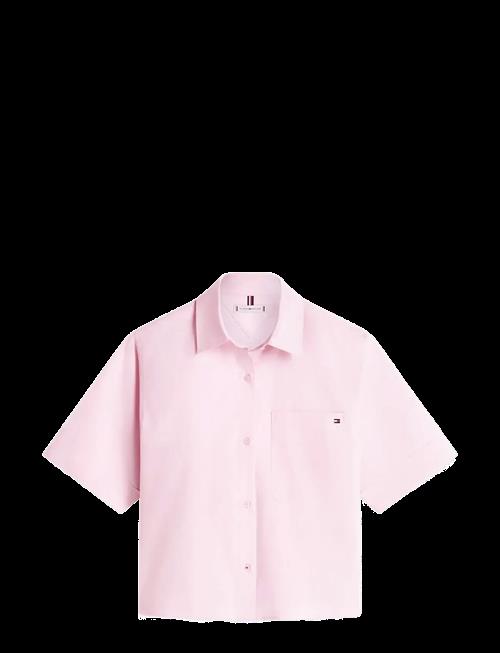 Tommy Hilfiger | Ess Poplin Ss Shirts | L