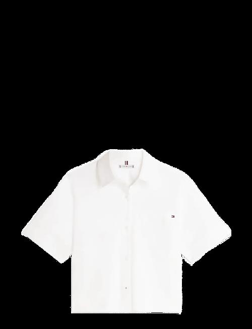 Tommy Hilfiger | Ess Poplin Ss Shirts | L
