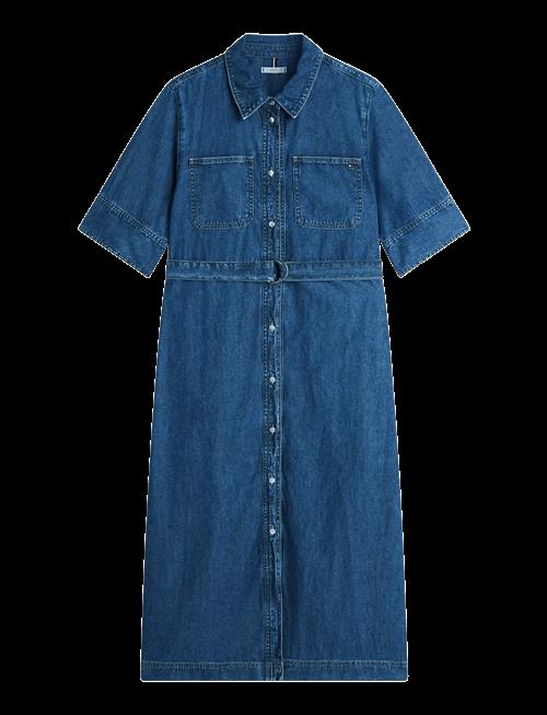Tommy Hilfiger | Dnm Lor Fit & Flare Ss Dress | 38