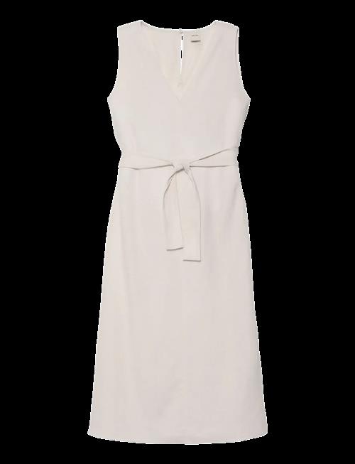 Calvin Klein | Linen V Neck Sleeveless Dress | L
