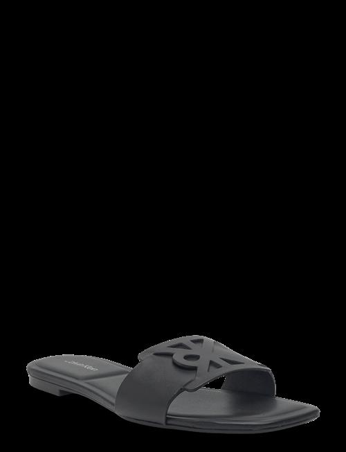 Calvin Klein | Square Flat Sandal Emblem | 39