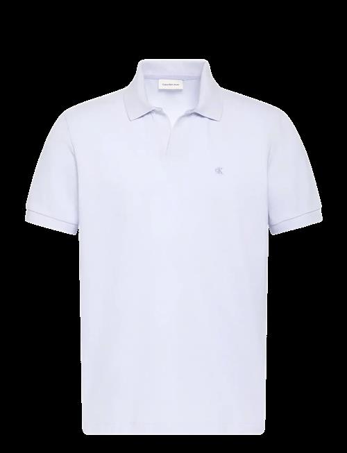 Calvin Klein Jeans | Ss Open Collar Casual Pique Polo | XS