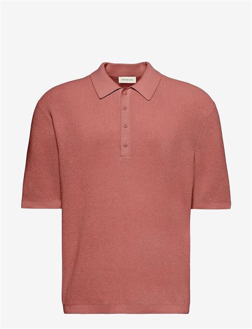 Calvin Klein Jeans | Ss Cttn Waffle Polo Swtr 12Gg | M