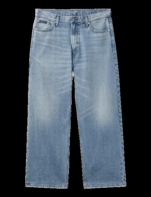 Calvin Klein Jeans | Baggy Silver Stream Jean No Dest | 33 x 34