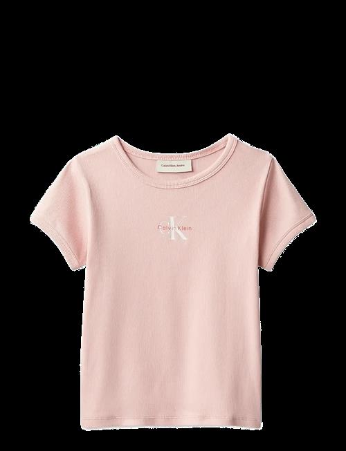 Calvin Klein | Monologo Rib Baby Tee | 116