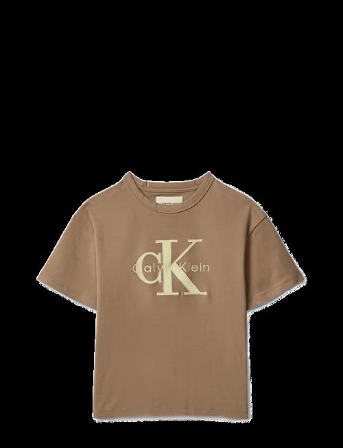 Calvin Klein | Mesh Applique Ss T-Shirt | 140