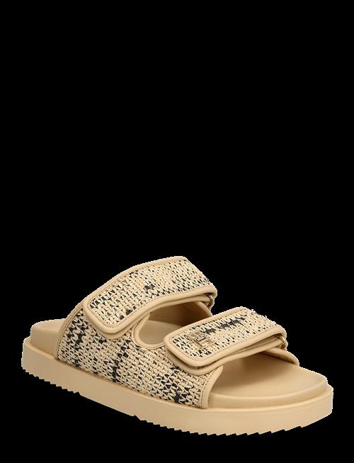 Tommy Hilfiger | Double Strap Raffia Sandal | 40