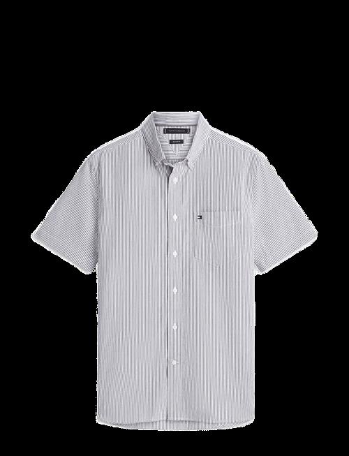 Tommy Hilfiger | Seersucker Bengal Stripe Shirt | M