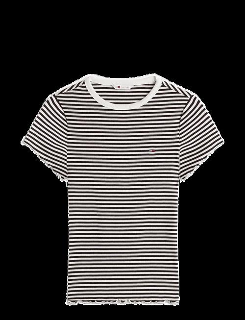 Tommy Jeans | Tjw Slim Lettuce Edge Rib Ss | L