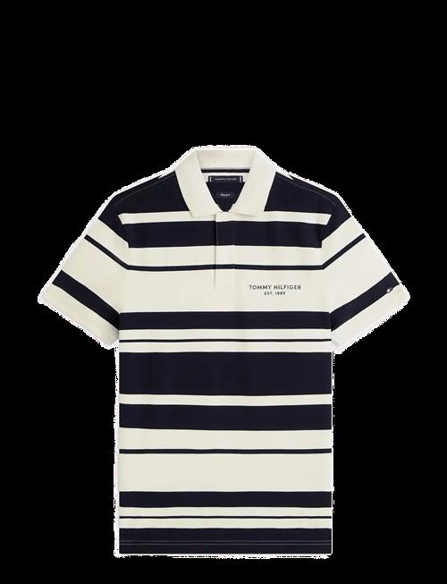 Tommy Hilfiger | Pique Multi Stripe Reg Polo | XXL