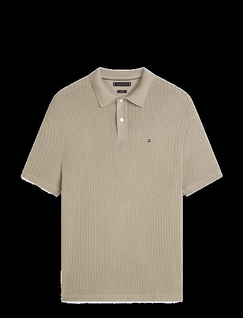 Tommy Hilfiger | Open Knit Relaxed Fit Polo | S