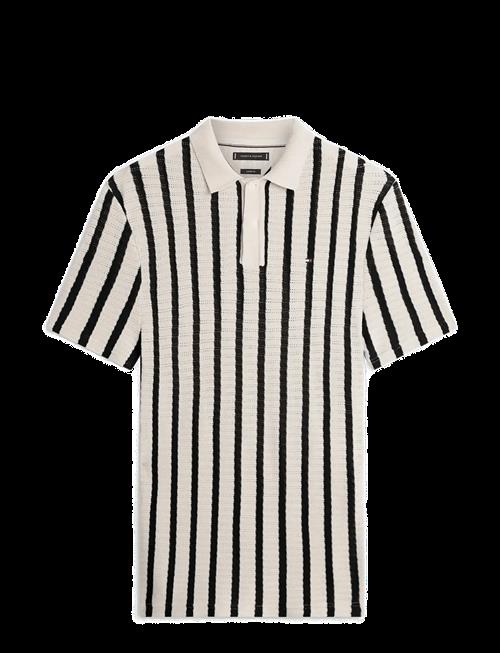 Tommy Hilfiger | Open Knit Relaxed Fit Polo | L
