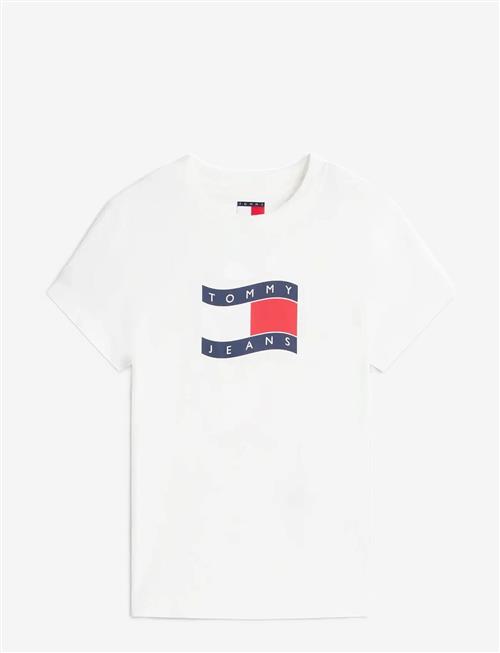 Tommy Jeans | Tjw Slim Wavy Flag Tee Ext | S