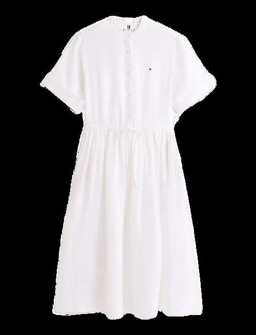 Tommy Hilfiger | Ess Linen Midi Ss Shirt Dress | S