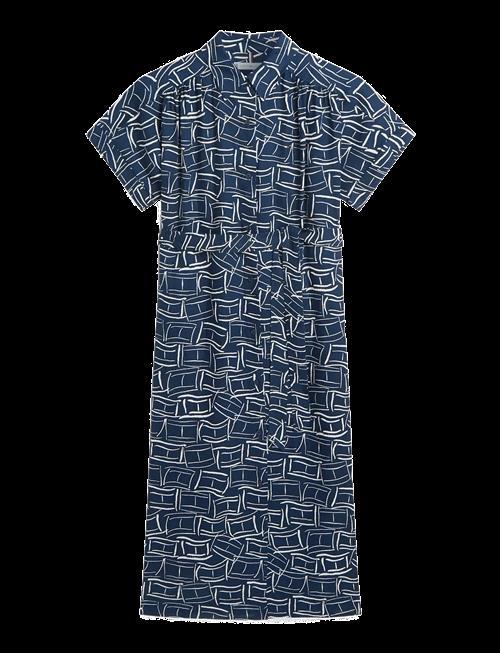 Tommy Hilfiger | Linen Belted Knee Ss Shirt Dress | S