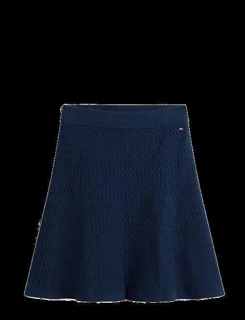 Tommy Hilfiger | Co Cable Fine Gg Mini Skirt | L