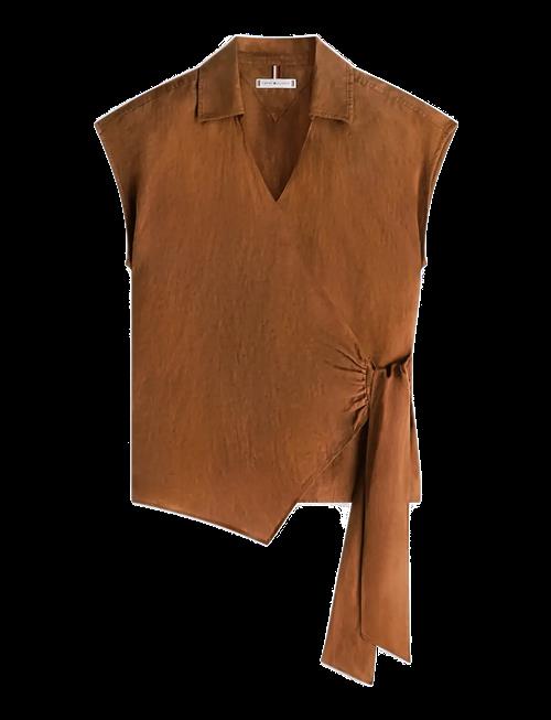 Tommy Hilfiger | Linen Knot Ns Top | 42
