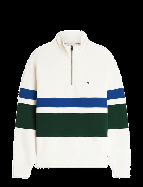 Tommy Hilfiger | Country Club Stripe 1/4 Zip | M