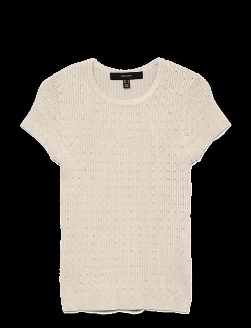 Vero Moda | Vmsilje C/S O-Neck Pointelle Pull Noos | L