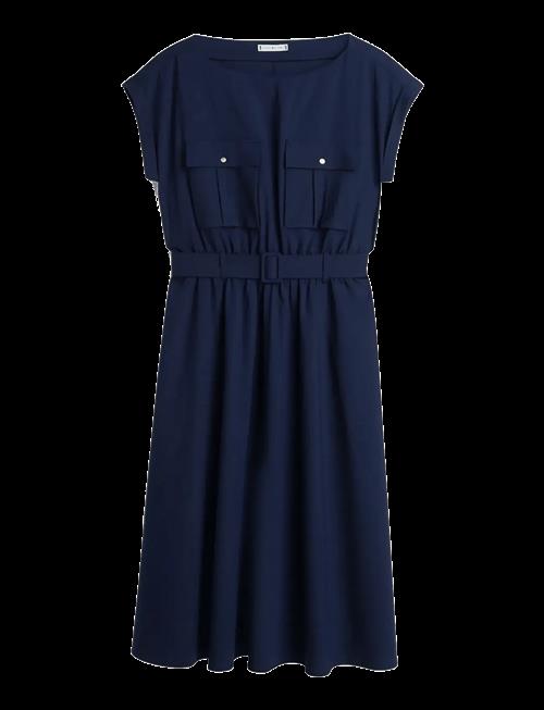 Tommy Hilfiger | Wool Blend Belted Dress | 34