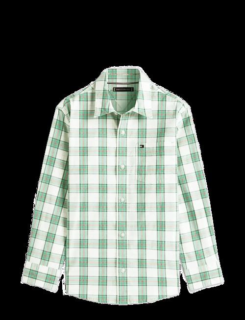 Tommy Hilfiger | Stretch Poplin Check Shirt Ls | 140