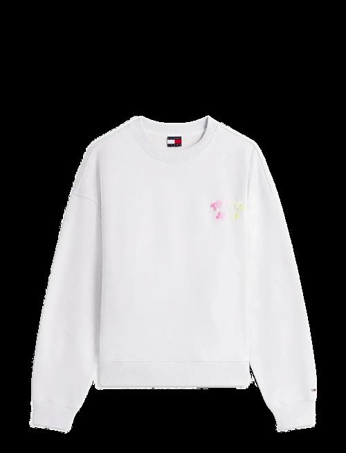 Tommy Jeans | Tjw Bxy Color Bubble Crew Ext | XXS