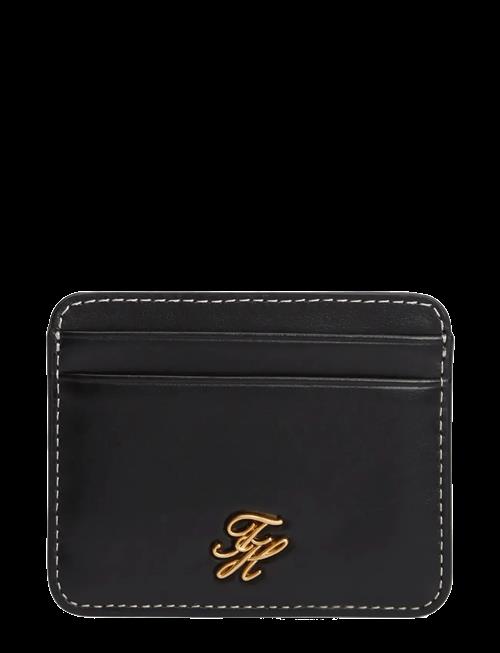 Tommy Hilfiger | Th Script Leather Cc Holder | ONE SIZE