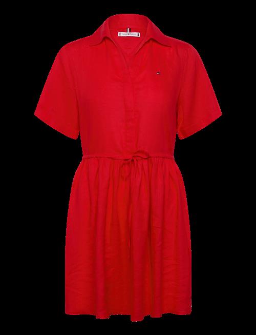 Tommy Hilfiger | Ess Linen Short Ss Dress | XL