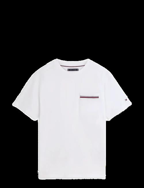 Tommy Hilfiger | Global Stripe Pique Pocket Tee | M