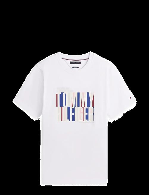 Tommy Hilfiger | Split Colour Graphic Tee | M