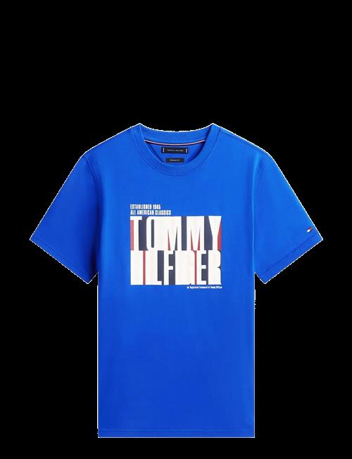Tommy Hilfiger | Split Colour Graphic Tee | XXL