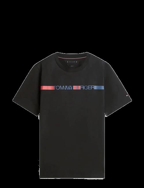 Tommy Hilfiger | Brand Love  Stripe Tee | L