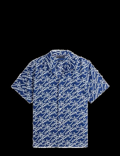 Tommy Hilfiger | Linen Camp Collar Sslv Swimshop | M