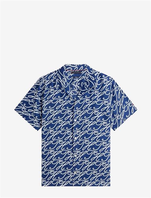 Tommy Hilfiger | Linen Camp Collar Sslv Swimshop | XXL