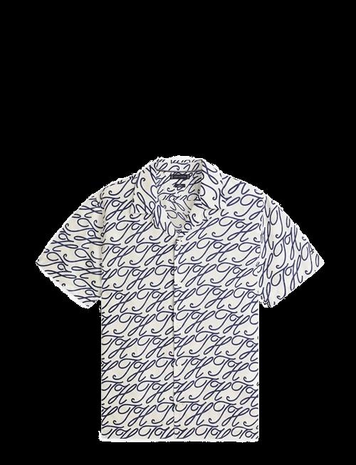 Tommy Hilfiger | Linen Camp Collar Sslv Swimshop | XL