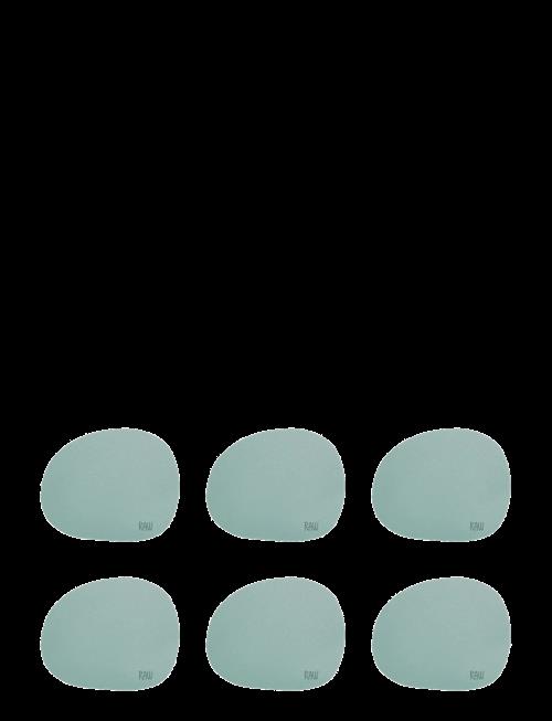 Aida | Raw Silicone - Soft Surface Coaster - Green | ONE SIZE