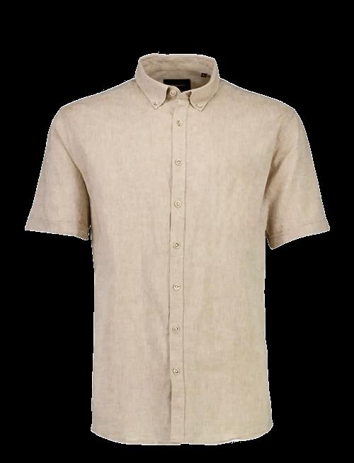 Lindbergh | Cotton/Linen Shirt S/S | XL