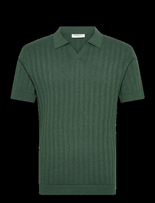Lindbergh | Knitted S/S V-Neck Polo | XL