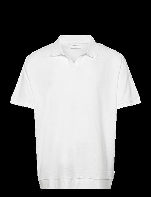 Lindbergh | Open Collar Structure Rib Polo | XL