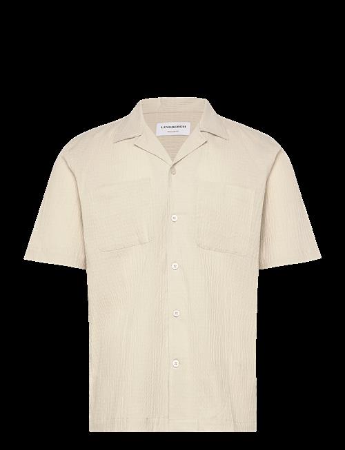 Lindbergh | Seersucker Shirt S/S | L